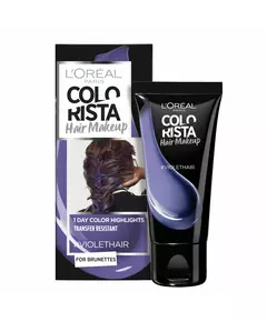 L'Oreal Paris Colorista Hair Makeup Teinture capillaire semi-permanente #VIOLETHAIR, 30 ml