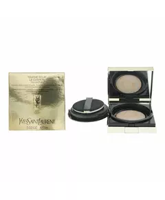 Yves Saint Laurent Touche Eclat Le Cushion Collector pigments dorés et antioxydants Lumineux Fond de teint liquide B30 Amande, 15 g