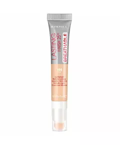Rimmel London Lasting Finish Natürliche mittlere Deckkraft Creme-Concealer 100 Fair, 7 ml