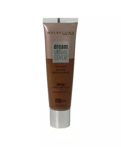 Maybelline Dream Urban Cover Vollständige Abdeckung Creme-Grundierung 352 Trüffel SPF 50, 30 ml