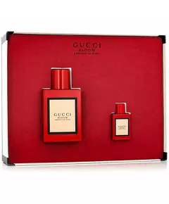 Set Gucci: Bloom Ambrosia Di Fiori Intense Eau De Parfum For Women 50 ml + Bloom Ambrosia Di Fiori Intense Eau De Parfum For Women 5 ml *Miniature, 2 Stück