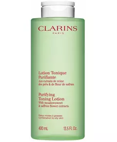 Clarins LOTION TONIQUE Purifiante pour peaux mixtes et grasses, 400 ml
