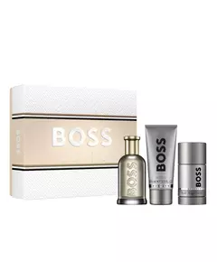 Set Hugo Boss: Boss Bottled Eau De Parfum For Men 100 ml + Boss Bottled Deodorant Spray For Men 150 ml + Boss Bottled Anti-Perspirant Deodorant Stick For Men, 100 ml