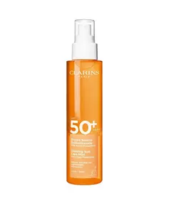 Clarins Brume d'eau SOLAIRE pour le corps SPF50+, 150 ml
