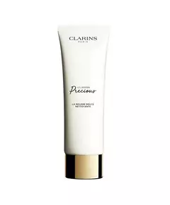 Clarins Precious La Mousse Démaquillage Crème moussante nettoyante, 125 ml