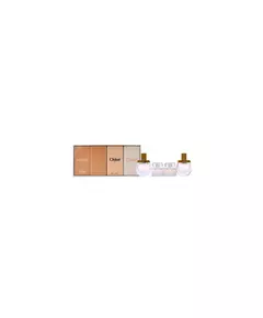 Set Chloe: Chloe Eau De Parfum For Women 5 ml *Miniature + Rose Tangerine Eau De Toilette For Women 5 ml *Miniature + Nomade Eau De Parfum For Women 5 ml *Miniature + Nomade Eau De Toilette For Women 5 ml *Miniature, 4 × 5 ml