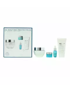 Set Biotherm: Life Plankton Anti-Ageing Morning & Evening Eye Cream 5 ml + Life Plankton Elixir Regenerating Day & Night Serum For Face 7 ml + Cera Repair Barrier Repair Cream For Face 50 ml + Cera Eliminates Impurities Cleansing Foaming Cream, 5 ml
