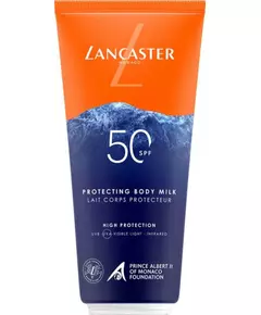 Lancaster Sun Beauty Feuchtigkeitsspendend Sonnenmilch Körper SPF 50, 200 ml