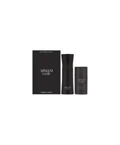 Set Giorgio Armani: Code Eau De Toilette For Men 125 ml + Code Anti-Perspirant Deodorant Stick For Men, 125 ml