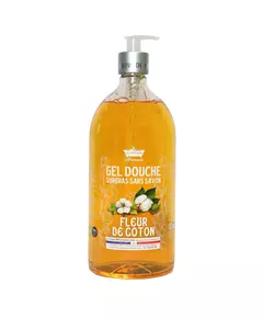 Les Petites Bains de Provence Fleur de Coton Duschgel Für empfindliche Haut, 1000 ml