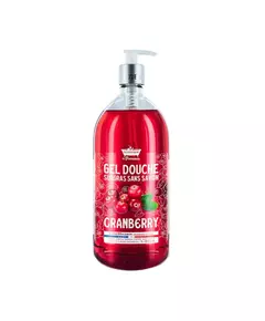 Les Petites Bains de Provence Cranberry Duschgel Für empfindliche Haut, 1000 ml