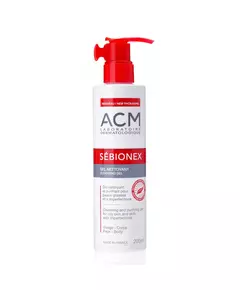 Laboratoire ACM Sebionex Reinigung Reinigungsgel Für das Gesicht, 200 ml