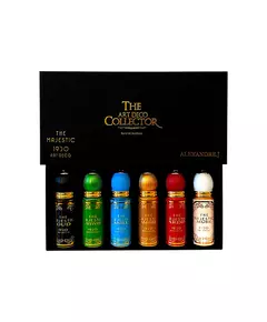 Setzen Alexandre.J The Majestic Collection Eau de Parfum Unisex 6 stk, 6 × 8 ml