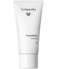 Dr. Hauschka Foundation Végan Lumineux Fond de teint liquide 05 Muscade, 30 ml