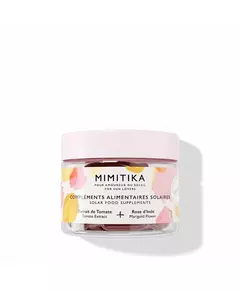 Mimitika Solar Food Extrait de tomate & Fleur de souci Protection solaire Jour Suppléments, 25 g