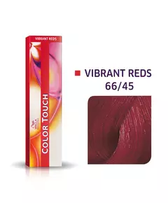 Wella Professionals Color Touch Ammoniakfrei Semi-permanente Haarfarbe 66/45 Dark Intense Red Mahogany Blonde, 60 ml