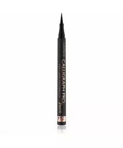 Catrice Calligraph Pro Precise Wasserdicht Flüssiger Eyeliner 010 Intensives Schwarz, 1,2 ml