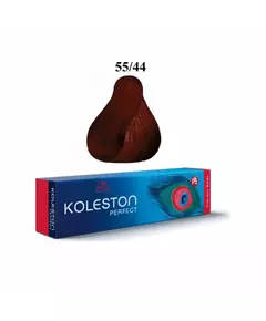 Wella Professionals Koleston Perfect Permanente Haarfarbe 55/44 Intense Light Brown Red Red, 60 ml