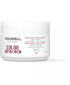 Goldwell Dualsenses Color Extra Rich Haarbehandlungs-Crememaske Für Farbschutz, 200 ml