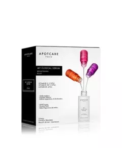 My Clinical Serum Set Apotcare: Vitamin C Vitamin C Brightening Serum For Face 10 ml + Vitamin B3 Vitamin B3 Anti-Redness Serum For Face 10 ml + Licorice Oil-Free Anti Spot Day & Night Serum For Face, 3 × 10 ml