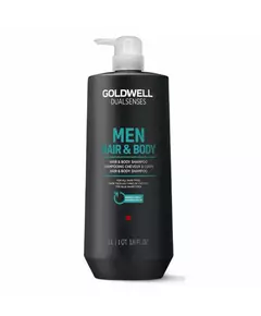 Goldwell Dualsenses Men Aromatisch Duschgel & Shampoo 2-in-1, 1000 ml