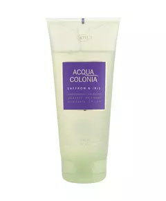 4711 Acqua Colonia Kolonie Safran und Iris Hydratisierend Duschgel Alle Hauttypen, 200 ml
