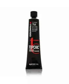 Goldwell TopChic Permanente Haarfarbe 7NA Middle Natural Ash Blonde, 60 ml