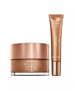 Set Asam Beauty: Magic Finish Liquid Foundation Classic 10 ml + Magic Finish Cream Foundation Classic, 10 ml