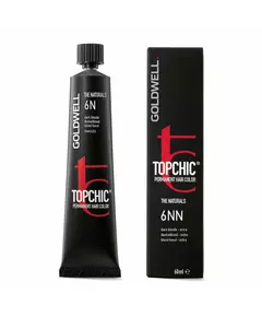Goldwell TopChic Permanente Haarfarbe 6N Dark Blonde, 60 ml