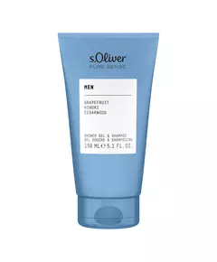 S. Oliver Pure Sense Duschgel Über den ganzen Körper, 150 ml