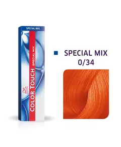 Wella Professionals Color Touch Special Mix Ammoniakfrei Semi-permanente Haarfarbe 0/34 Golden Red, 60 ml