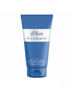 S. Oliver Your Moment Duschgel Über den ganzen Körper, 150 ml