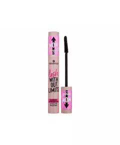 Essence Lash Without Limits Extreme Lenghtening & Volum Lashes Wimperntusche 01 Schwarz, 13 ml