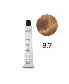 Subrina Professional Permanent Colour Permanente Haarfarbe 8.7 Light Blonde Brown, 100 ml