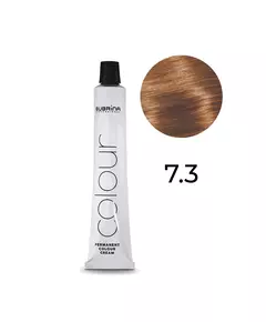 Subrina Professional Essential Colour Permanente Haarfarbe 7/3 Medium Ash Blonde, 100 ml