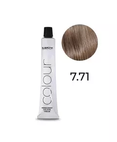 Subrina Professional Essential Colour Teinture permanente pour cheveux 7/71 Medium Ashy Chestnut Blonde, 100 ml