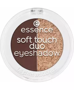 Kompakter Lidschatten Essence Soft Touch Duo 04 Mocha Muse, 1,8 g