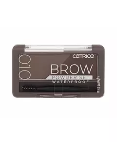 Catrice Brow Powder Set Wasserdicht Matt Augenbrauenpuder 010 Aschblond, 4 g