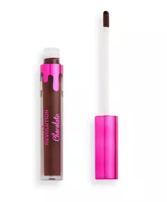 Makeup Revolution I Heart Revolution Chocolate Gloss à lèvres Moka, 3,2 ml