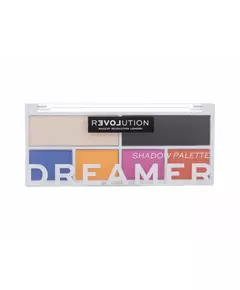 Relove By Revolution Colour Play Palette de fards à paupières Rêveur 6 nuances, 0,7 g