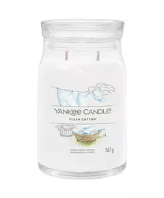 Yankee Candle Clean Cotton Duftkerze, 567 g