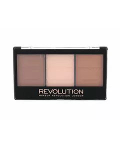 Makeup Revolution Ultra Sculpt & Contour Konturpalette C04 Ultraleicht/Mittel 3 Schattierungen, 11 g