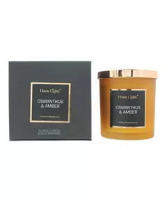 Home Lights Osmanthus & Amber Duftkerze, 215 g