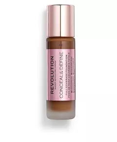 Makeup Revolution Conceal & Define Sans huile Fond de teint crème F 15, 23 ml