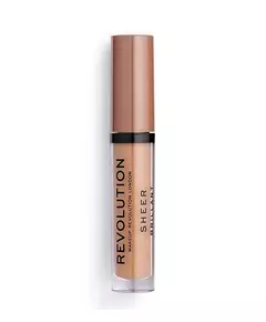 Makeup Revolution Sheer Brillant Végan Gloss à lèvres 119 Agitation, 3,5 ml