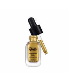 Sleek MakeUP Elixir Flüssige Highlighter-Tropfen Für Schultern & Dekolleté Gold, 8 ml