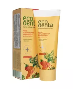 Ecodenta Wild Strawberry Cleansing & Protecting Zahnpasta, 75 ml
