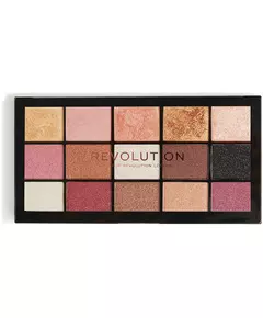Makeup Revolution Reloaded Lidschattenpalette Zuneigung 15 Schattierungen, 16,5 g