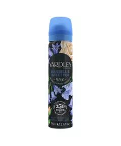 Yardley Bluebell and Sweetpea Duftspray Für Frauen, 75 ml