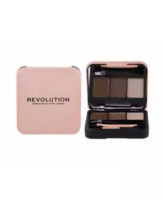 Setzen Makeup Revolution Brow Sculpt Augenbrauenpalette Mittel, 2,2 g